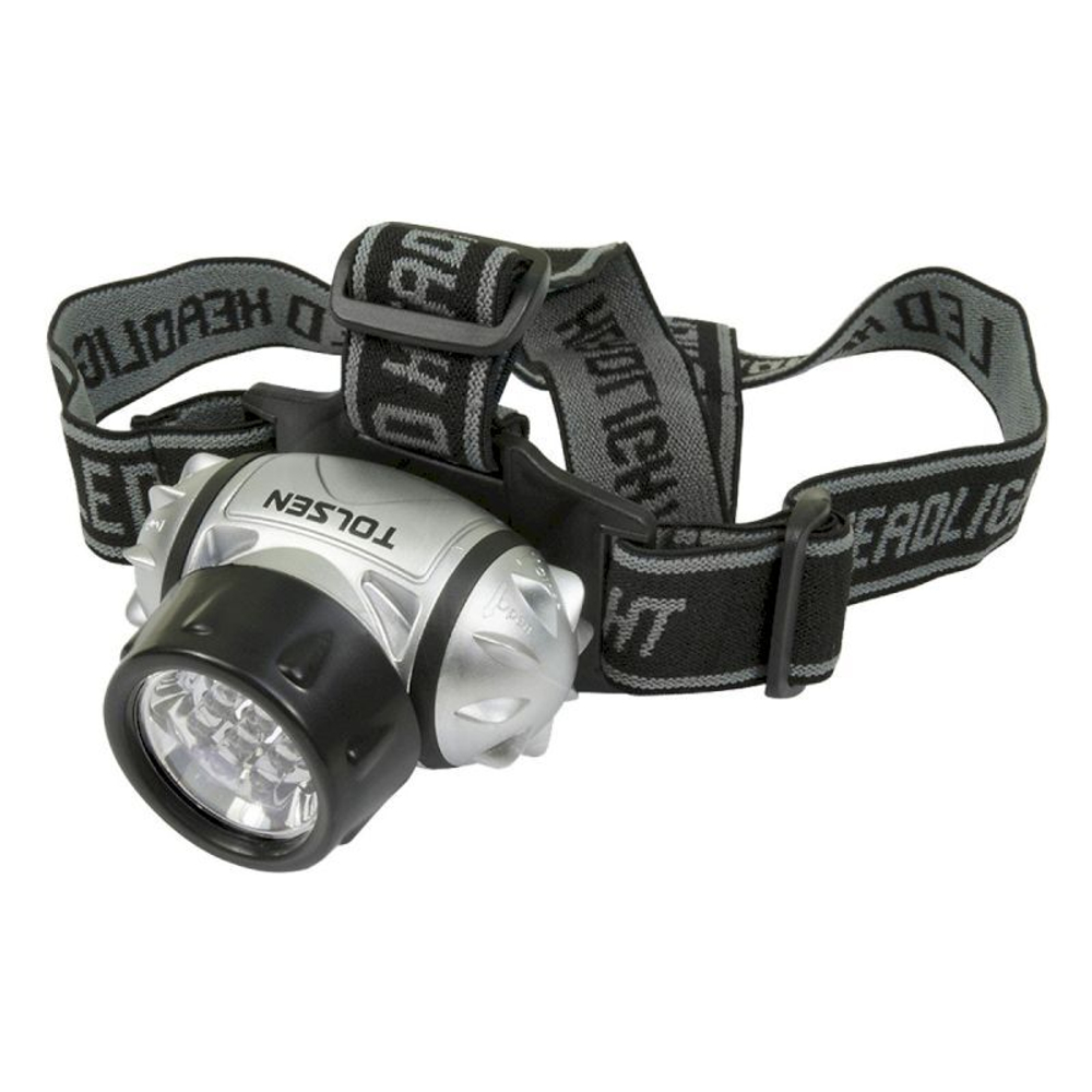 Светодиодный налобный фонарь 7 LED, 50 лм, Tolsen 60011