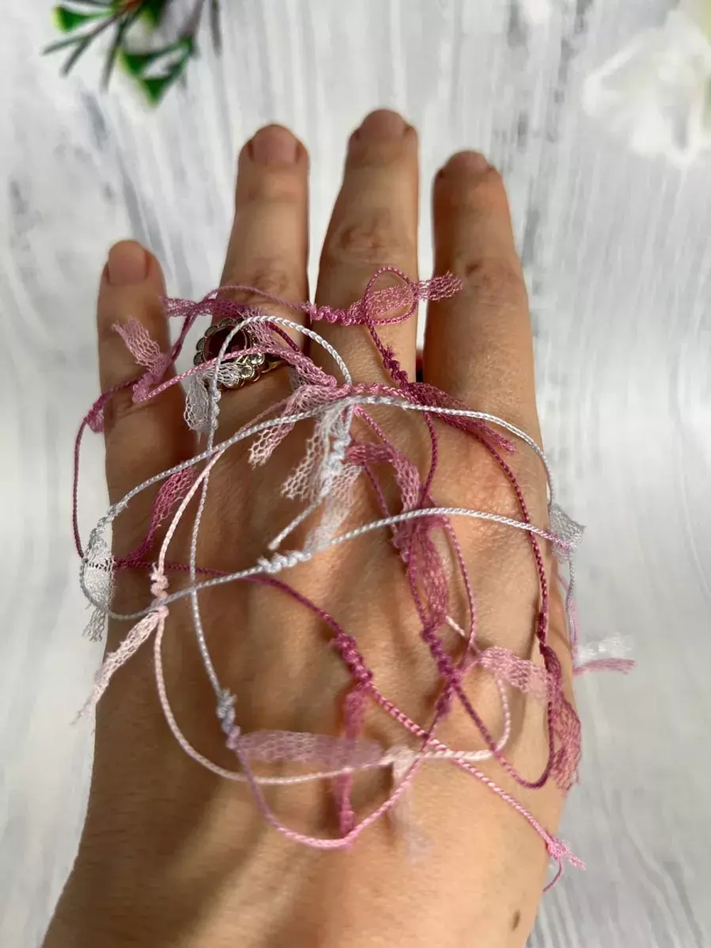 пряжа для вязания травка пушистая