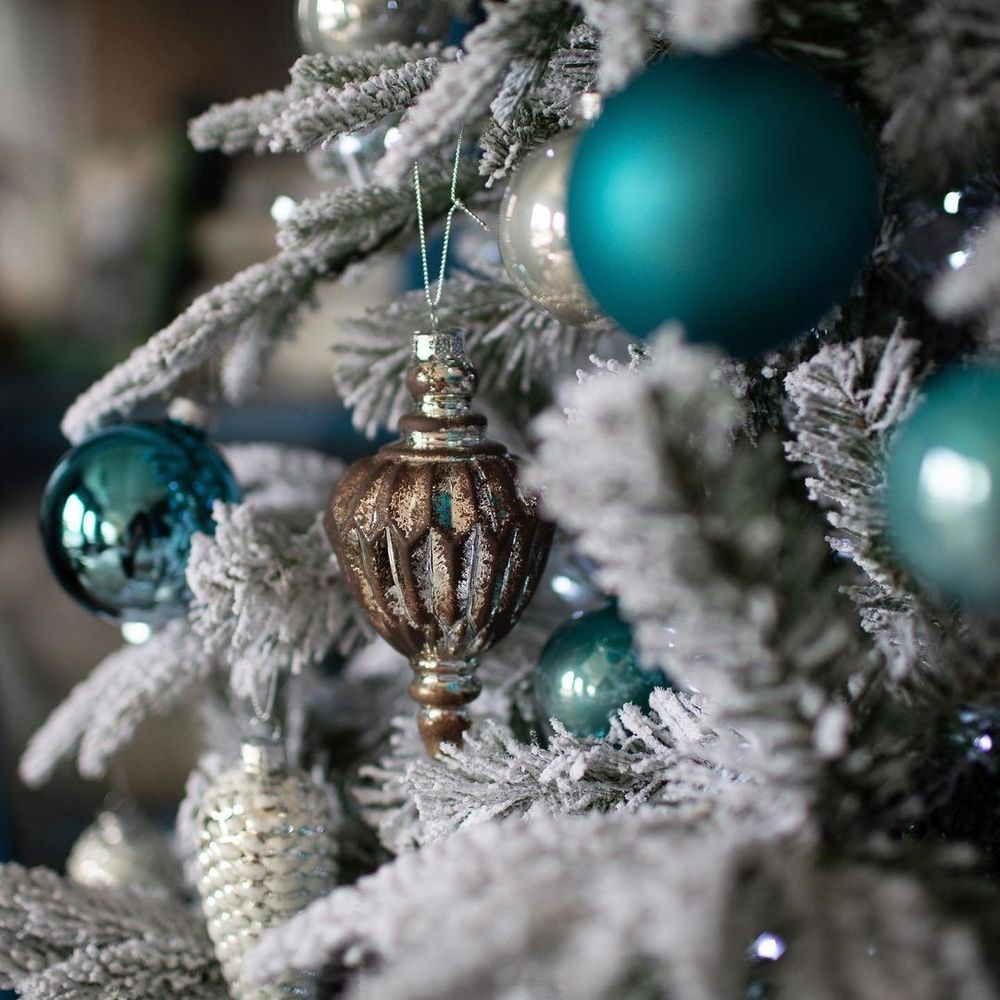 Заснеженная Ель «ФОРЕСТО ПРЕМИУМ» высота  1.2 м