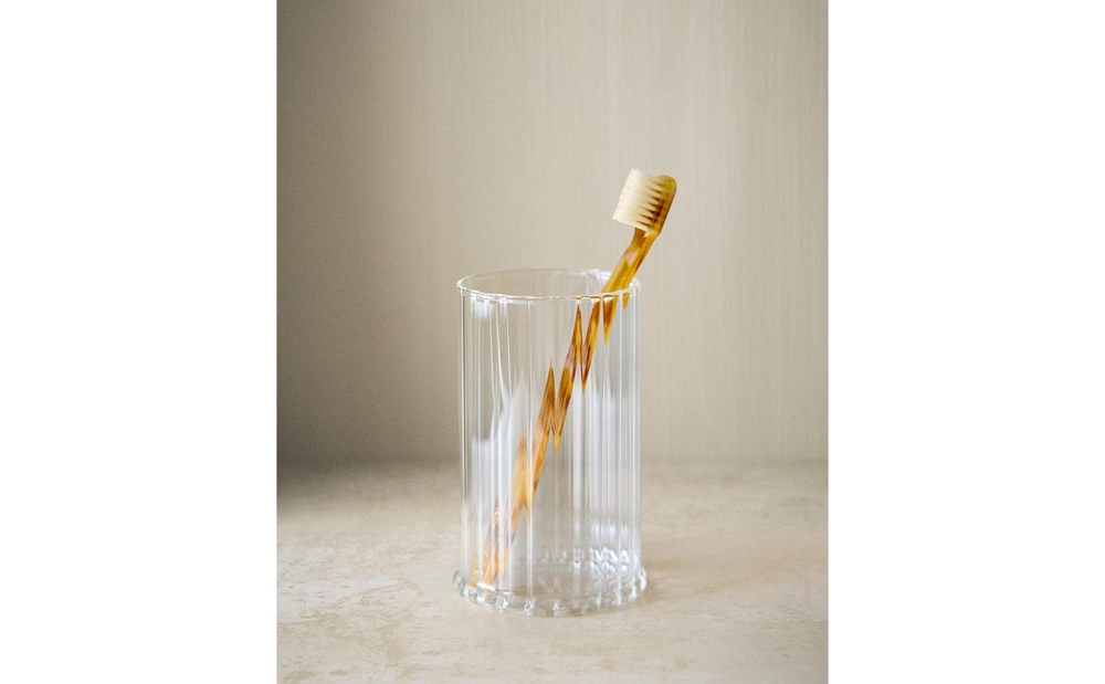 Zara Home мыльница, стекло, прозрачный