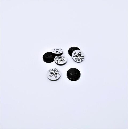 Пуговицы №16/16, 2пр., 11мм, белый (CB M-83)