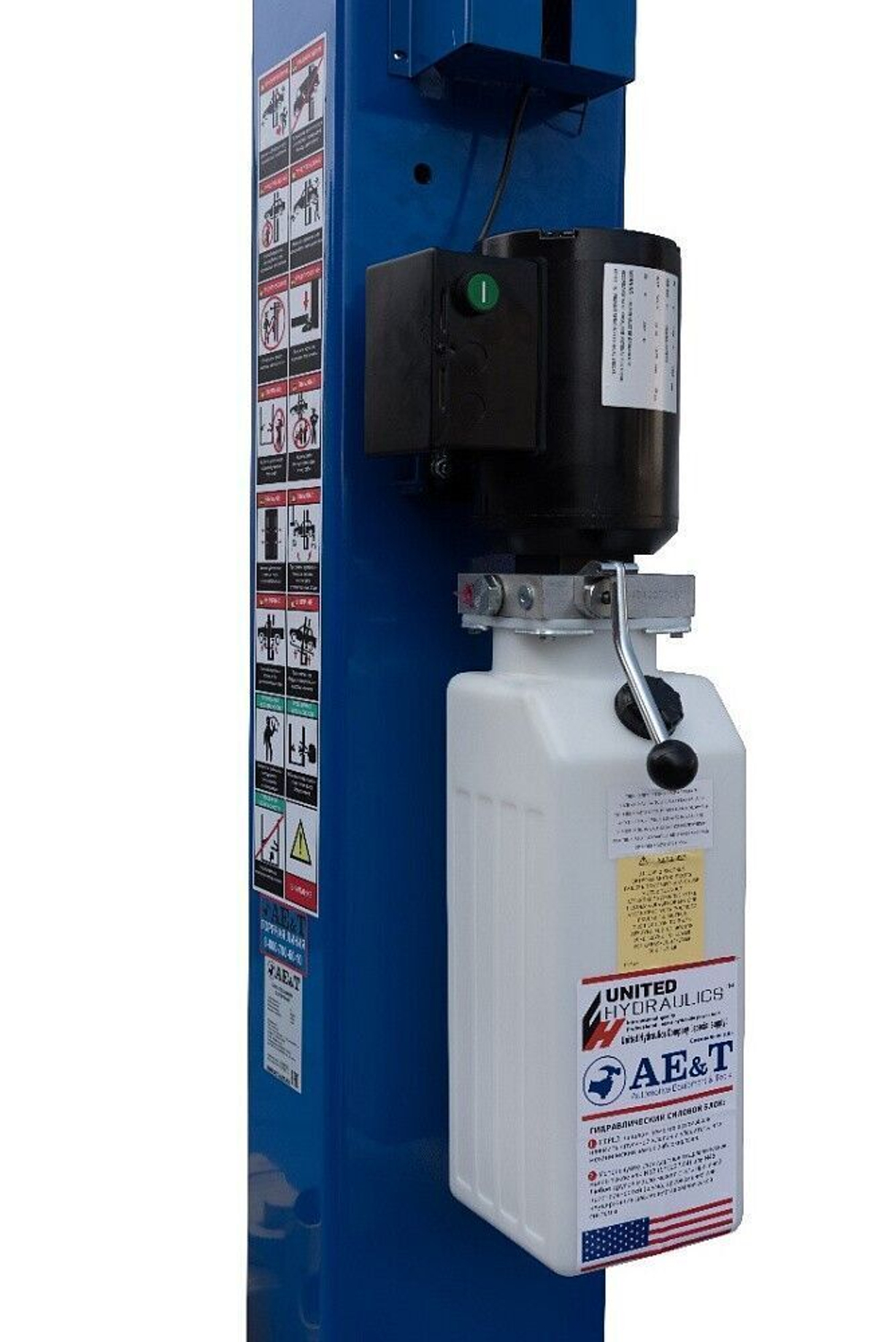 Подъемник двухстоечный S4D-2 AE&T (220 В)