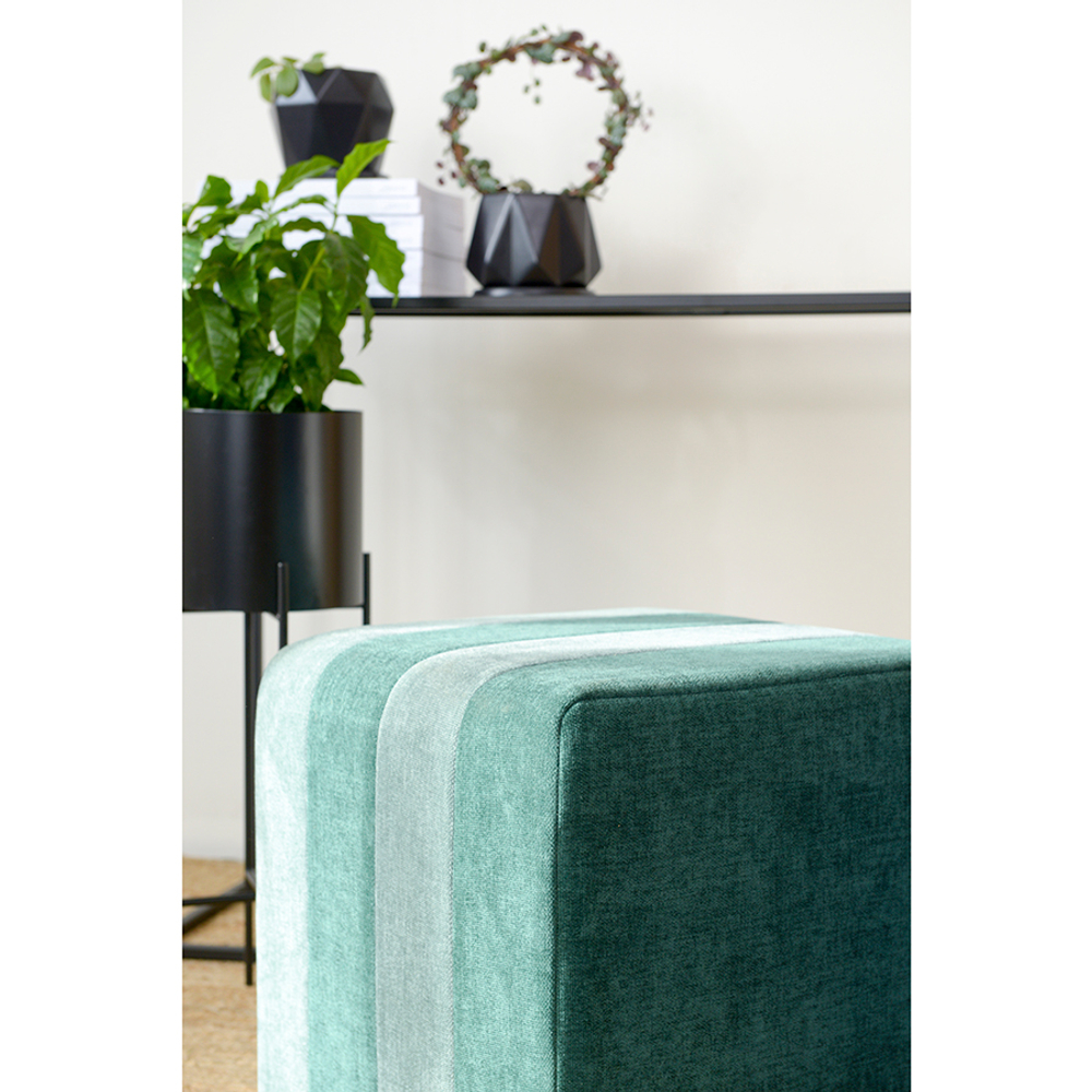 Пуф Bergenson Bjorn Idar, шенилл, зеленый