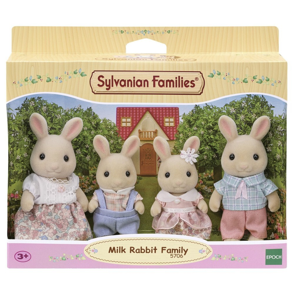 Sylvanian Families - Семья кроликов Бисквит 5706 / артикул   5706  / GTIN 5054131057063