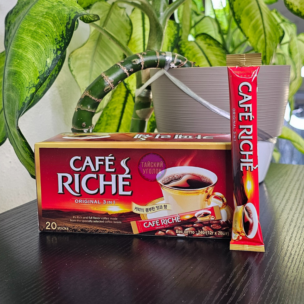 Кофе Cafe Rich original 3в1 20 стиков Корея