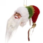 Украшение на бутылку «Дед Мороз» 15 см, нарядный колпачок