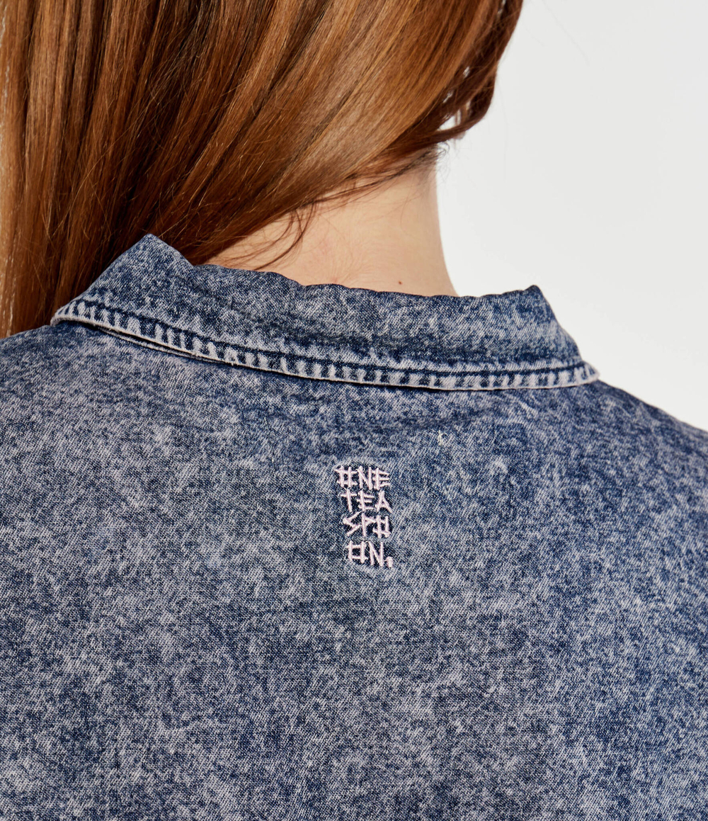 Платье One Teaspoon - голубой(25962B)