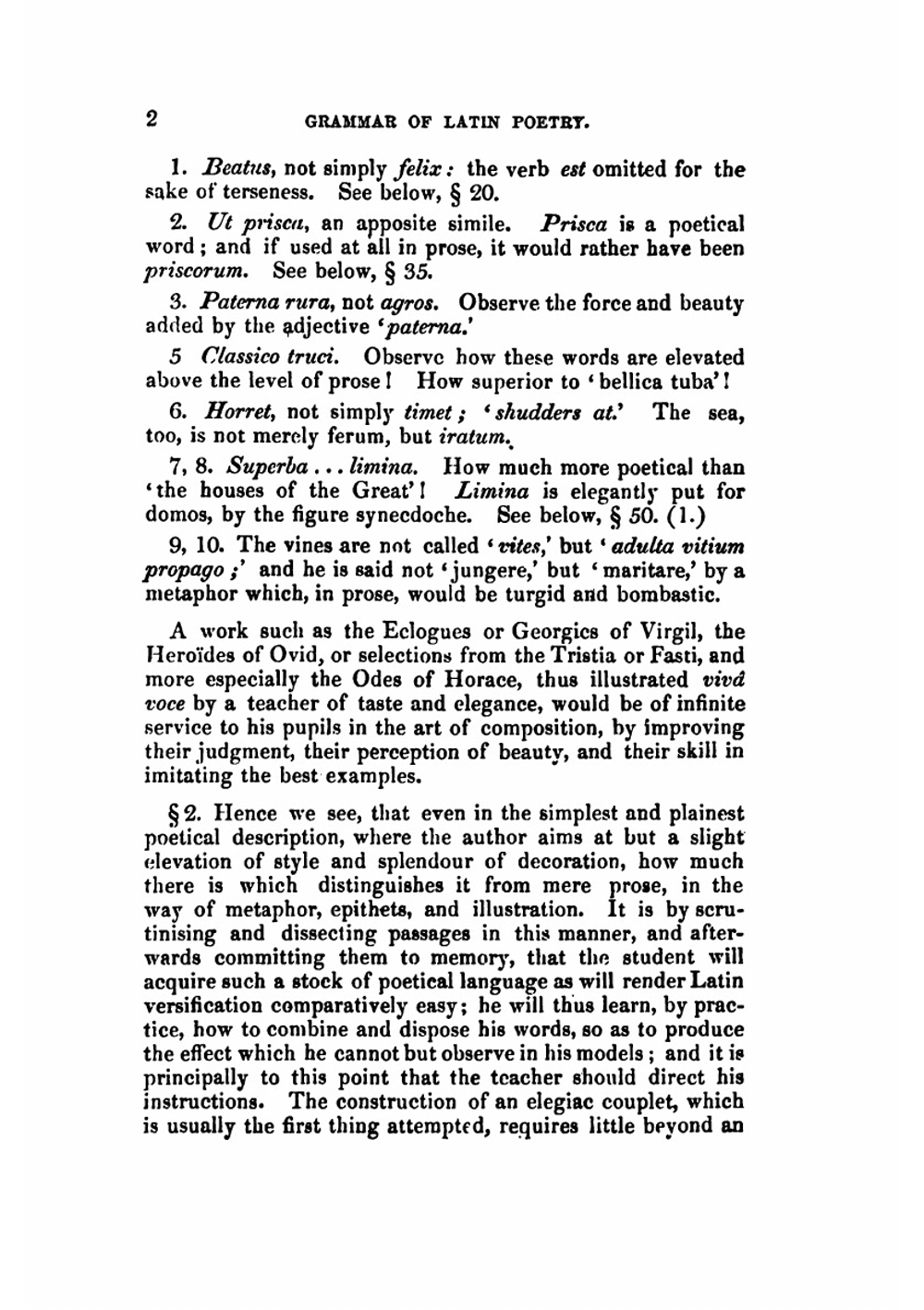 A Grammar of Latin Poetry | Edward Walford