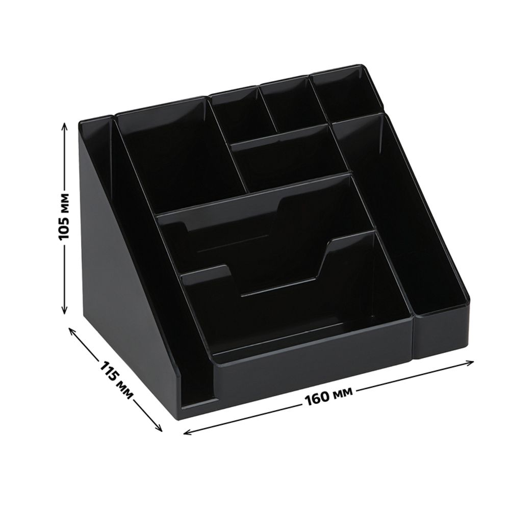 Подставка настольная Стамм Каскад, черная