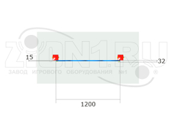 Ограждение детской площадки «Космос У2»