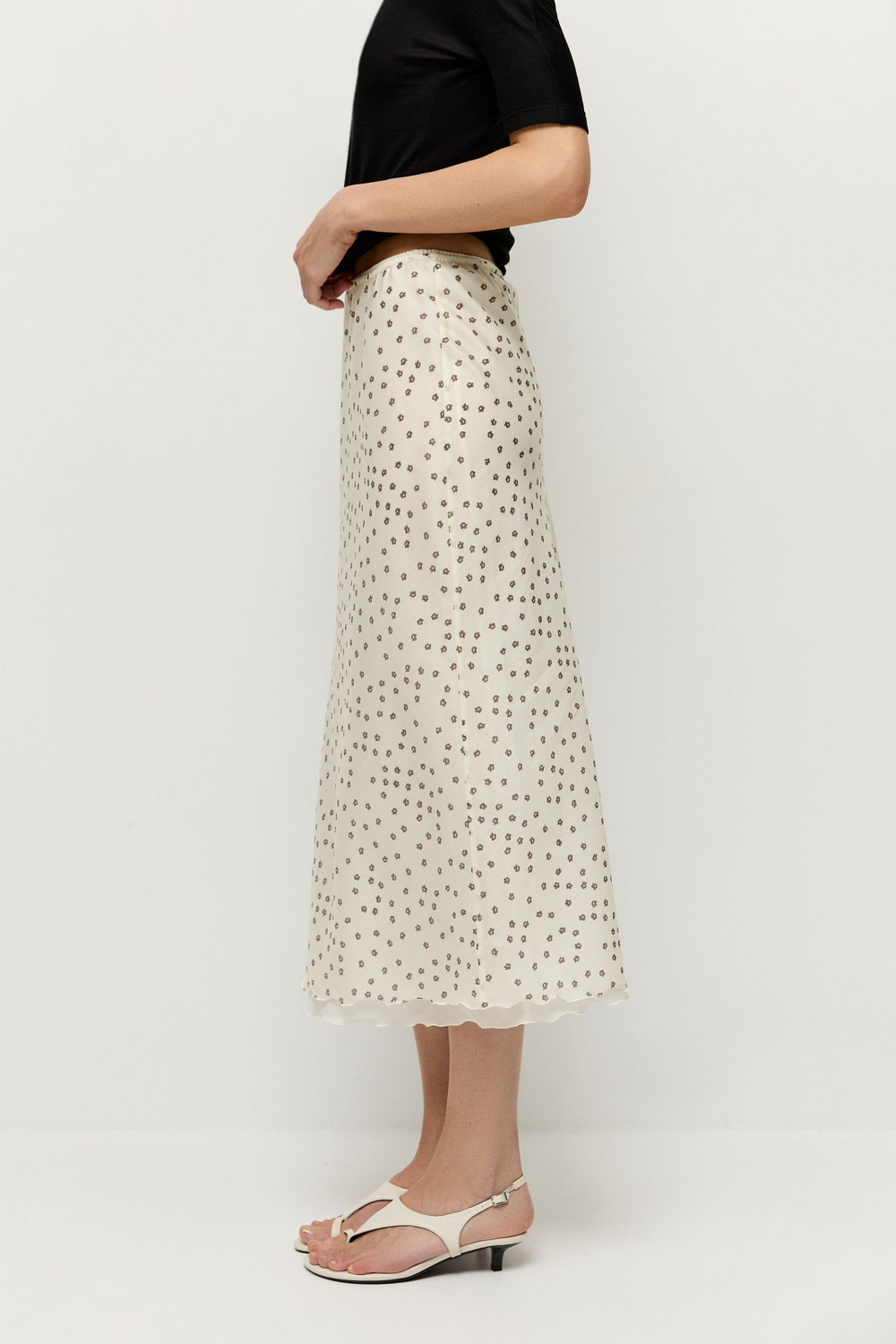 Юбка 2 в 1 в цветок