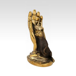 Скульптура "Кошка" (серия "Нежность")