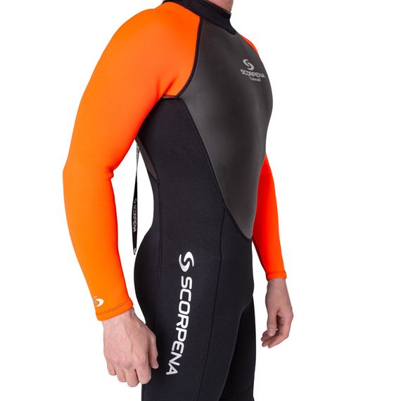 Гидрокостюм Scorpena Hawaii мужской оранжевый неон
