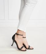 Босоножки на шпильках Guess - черный(FLPKAB LEA03)