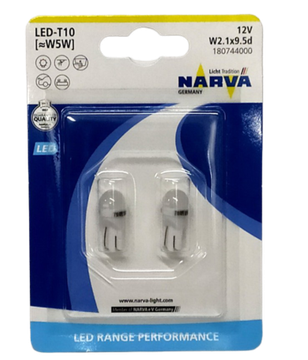 Лампа автомобильная светодиодная Narva 18074 W5W (T10)