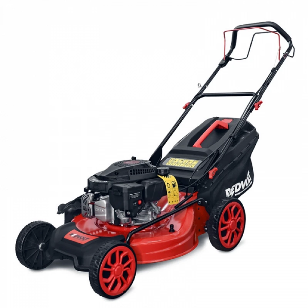 Газонокосилка бензиновая REDVOLT RMS53Q-V170S: 4.5 л.с., нож 53 см, RMS53Q-V170S