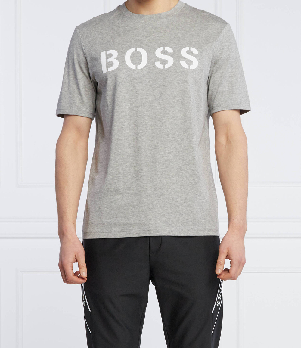 футболка tetry BOSS ORANGE - серый(50465250)