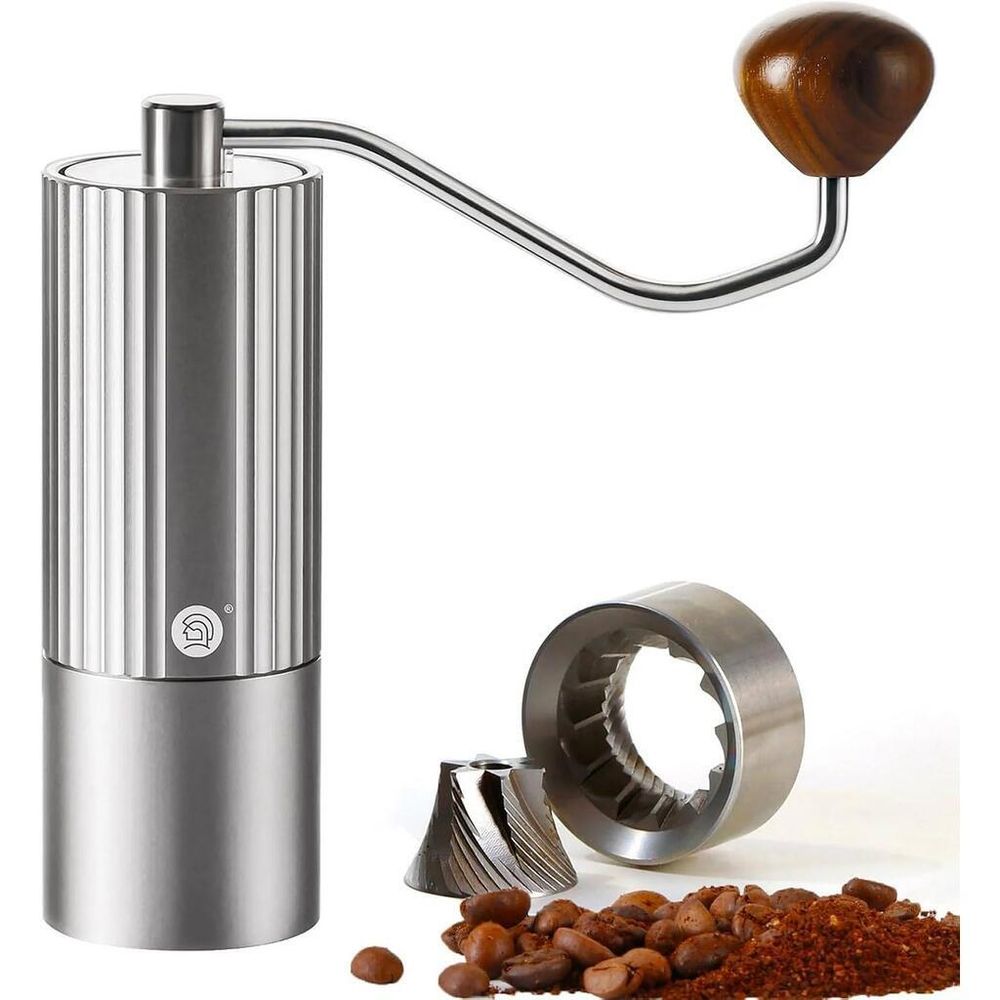 Кофемолка ручная Z3 PRO Hand Grinder нерж. цвет серебро d 5,4 см h14,7 см ZeroHero