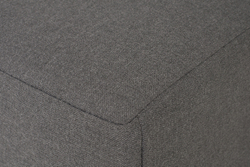 "Капри" модуль диванный прямой с подушками, цвет коричневый