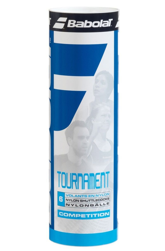 Воланы для бадминтона Babolat Tournament 6P - white