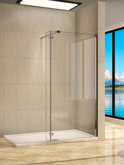 Душевое ограждение WeltWasser  WW400  60G+30G Душевое ограждение. (600+300)Х1850 мм  10000008001 прямоугольная