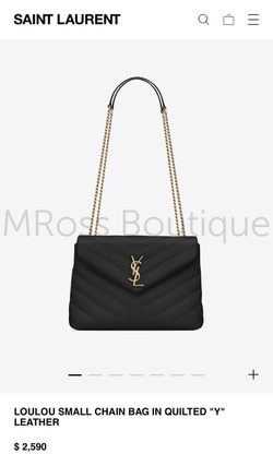 Сумка loulou Saint Laurent small