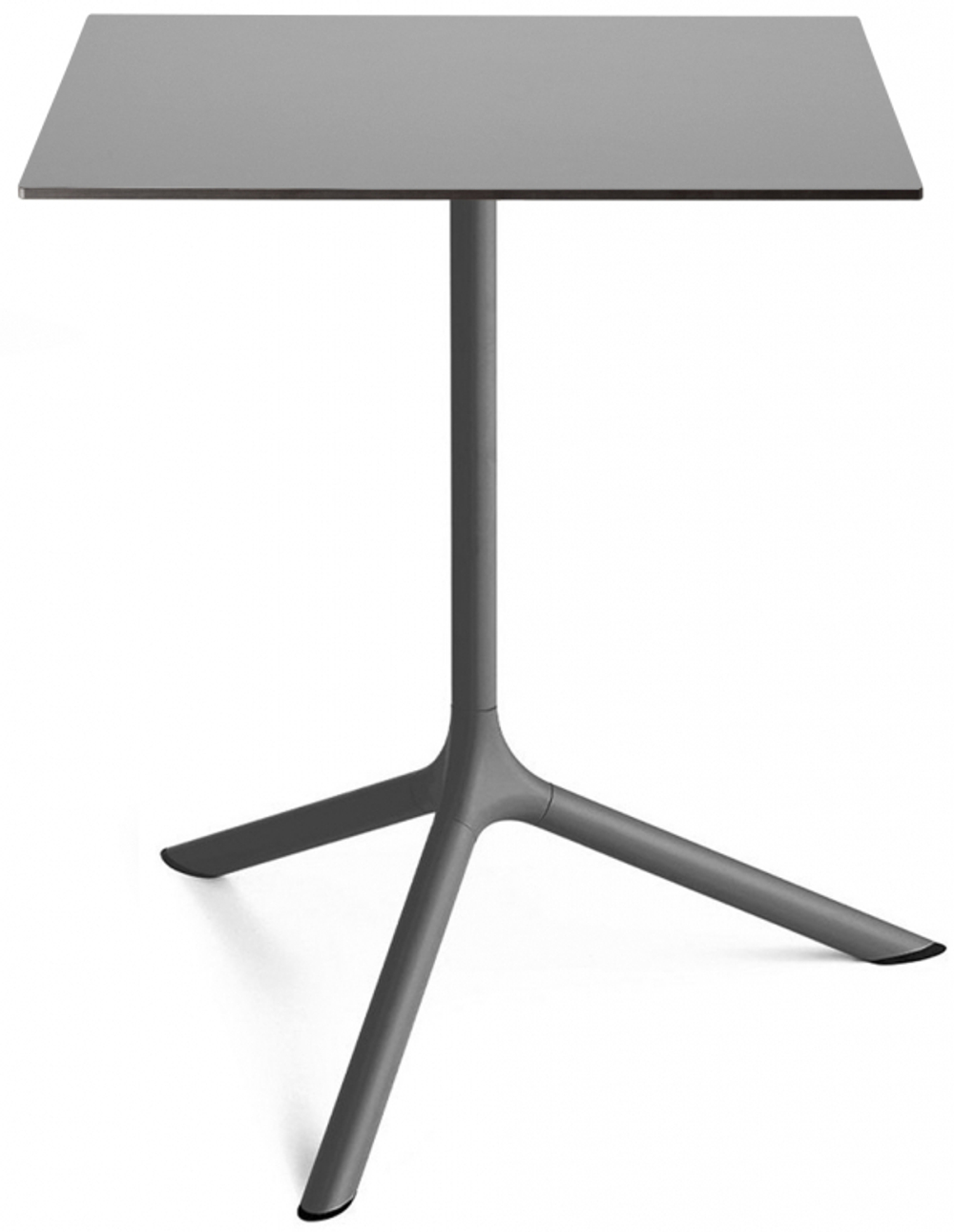 Стол ламинированный обеденный складной Scab Design Tripe Maxi Folding, антрацит, светло-серый