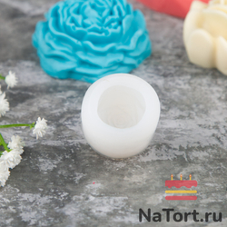 Силиконовый молд 3D «Роза-B»