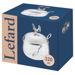 ЕМКОСТЬ ДЛЯ ХРАНЕНИЯ LEFARD СЕРИЯ "ОХОТА" 320МЛ С ЛОЖКОЙ
