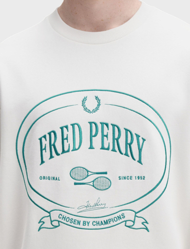 Свитшот FRED PERRY Chosen By Champions Sweatshirt