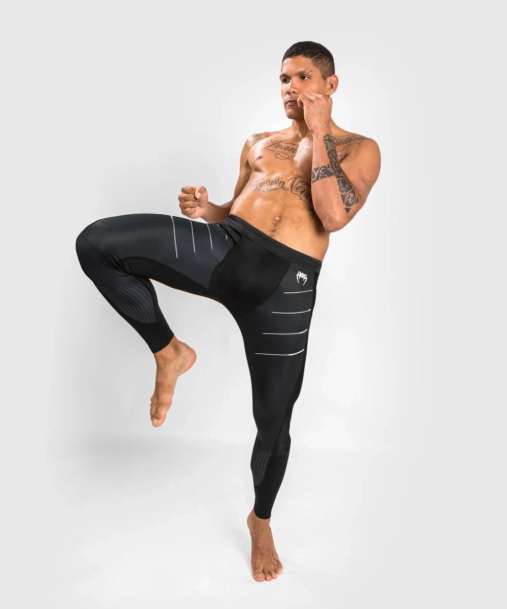 Компрессионные штаны Venum Biomecha Black-Grey