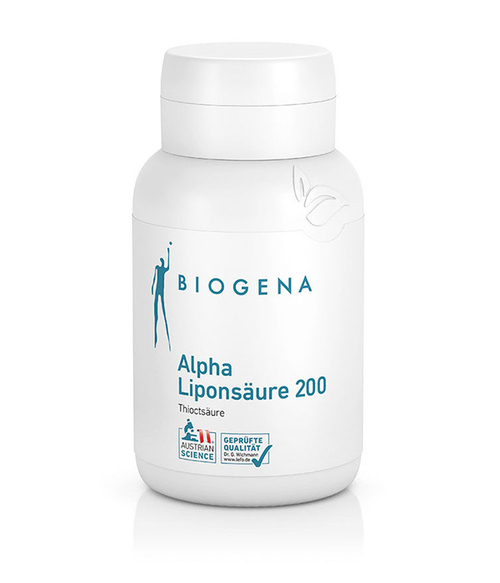 BIOGENA АЛЬФА-ЛИПОЕВАЯ КИСЛОТА ALPHA LIPONSÄURE 200 ( 60 кап)