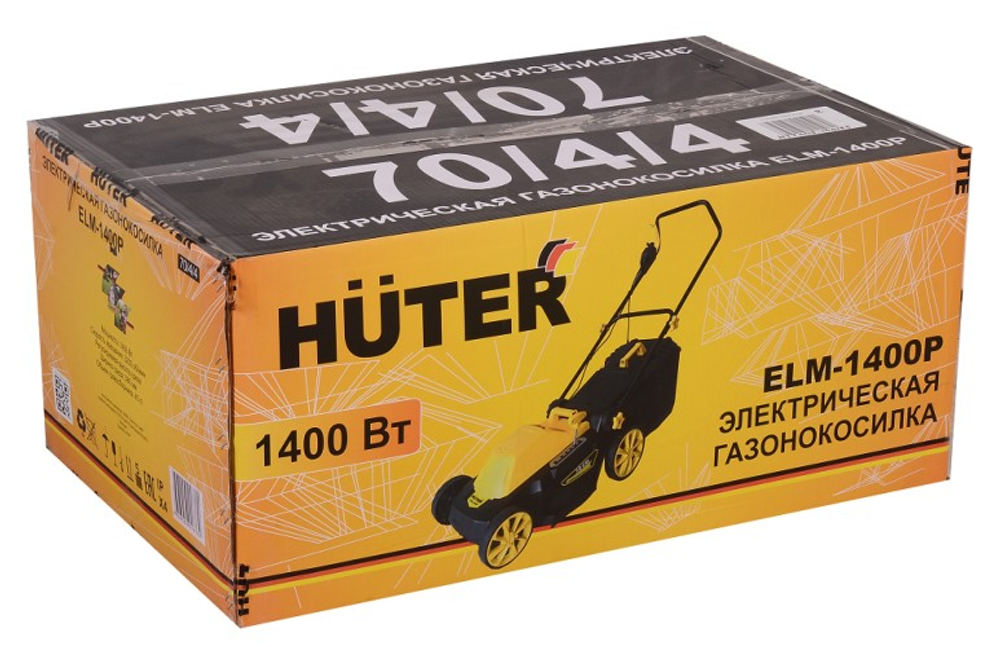 Газонокосилка электрическая HUTER ELM-1400 70/4/4