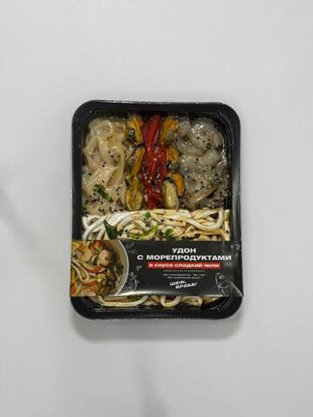 Лагман с морепродуктами, 400г