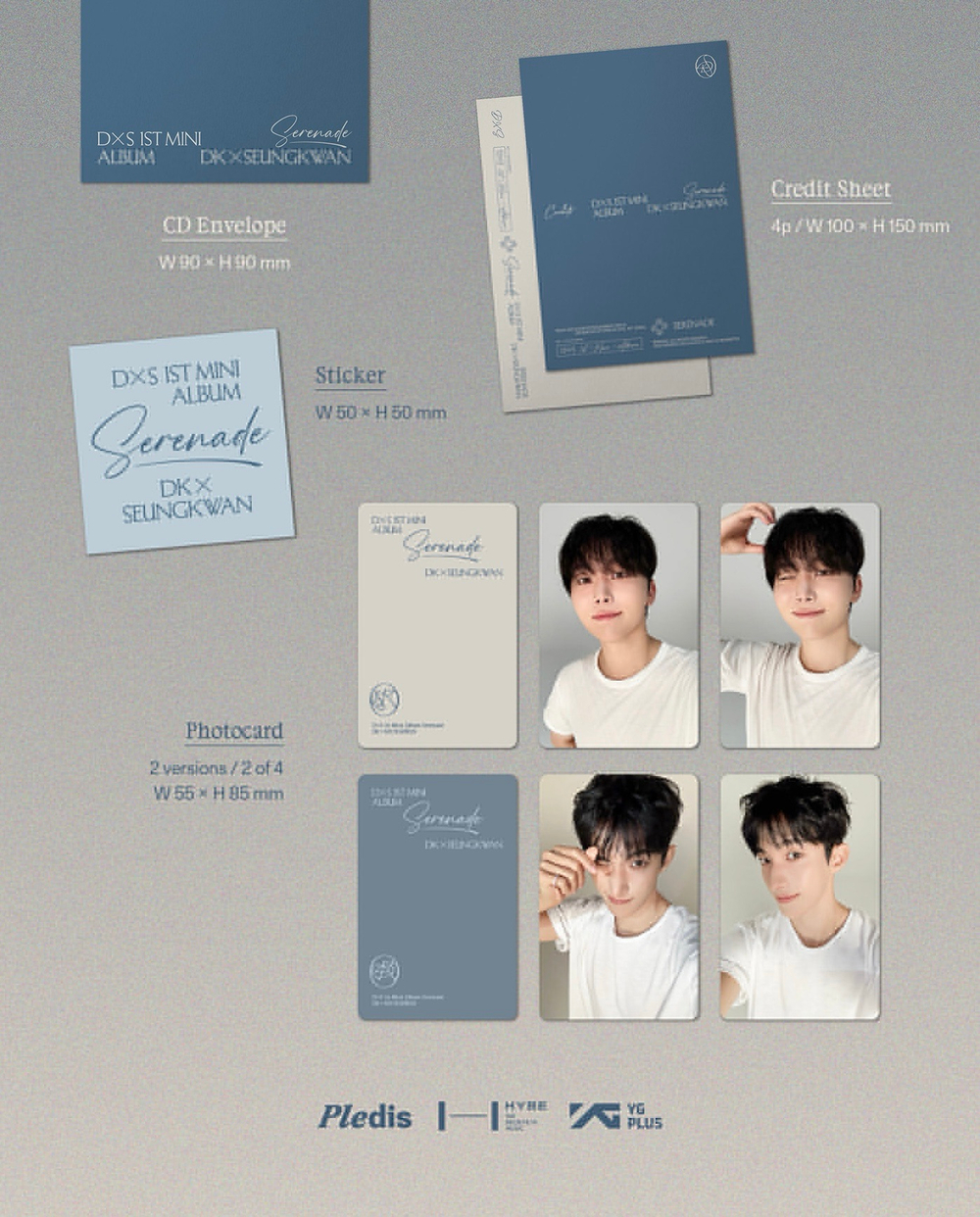 Альбом DK X SEUNGKWAN (SEVENTEEN) - Serenade (COMPACT Ver.)