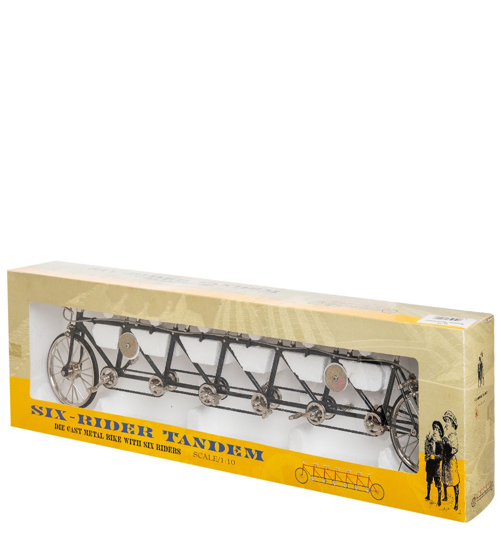 VL-13 Фигурка-модель 1:10 Велосипед 6-местный «Tandem»