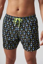 Шорты муж. Saint Barth Micro BAT O CLOCK черный бэтмэн часы