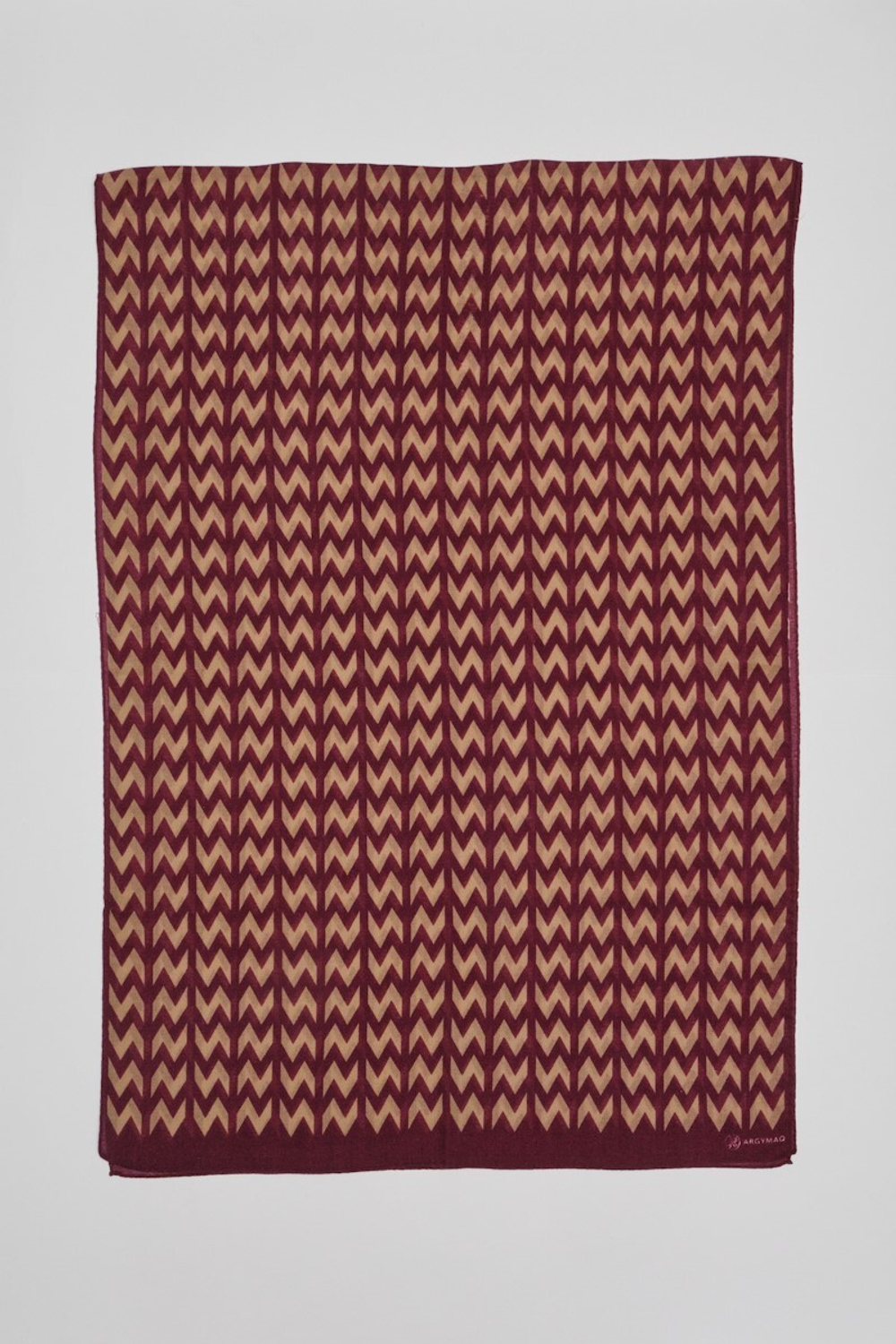Шерстяной палантин SOROKONOZHKA VIOLET 70×200