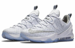 Кроссовки Nike Lebron 13 Low Metallic Silver