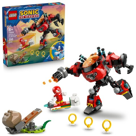 LEGO Sonic the Hedgehog - Кнаклз против Доктора Эггмана в яйце-дробилке 77005
