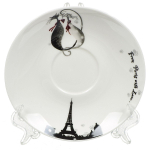 Чайная пара керам, 2 пр, 1 перс, 280 мл, Daniks, Ля Мур Эффель