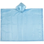 Дождевик-пончо 120 Мкрн 95см «Ультим» с капюшоном, на кнопках, голубой ДоброСад