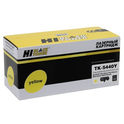 Тонер-картридж Hi-Black (HB-TK-5440Y) для Kyocera ECOSYS PA2100cx/PA2100cwx/MA2100cfx, Yellow, 2,4K