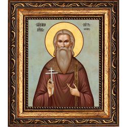 Петр Сорокин священномученик. Икона на холсте.