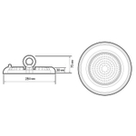 Светильник светодиодный PHB UFO 04 150Вт 5000К IP65 120град. ДСП для высоких пролетов HIGHBAY Pro JazzWay 5045613