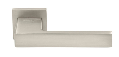 Ручка MORELLI MH-56-S6 MSN мат.сатиниров.никель, квадрат. розетка 6 мм