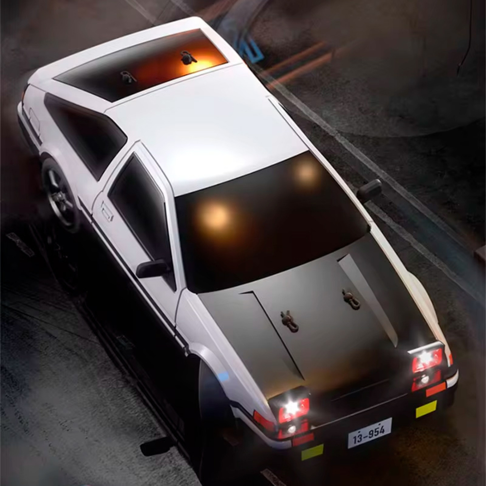 Радиоуправляемая машина для дрифта Toyota AE86 (35 см, 30 км/ч, акб, 1:12)  - HB-R1201 белый