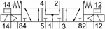 MVH-5/3B-1/4-S-B Распределитель с электроуправлением