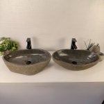 Раковина из речного камня ПАРА! RS-65541 61*36*15 0866