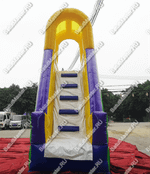 Надувная прямая водная горка с бассейном «Ультра», 9*3*5 м, герметичная